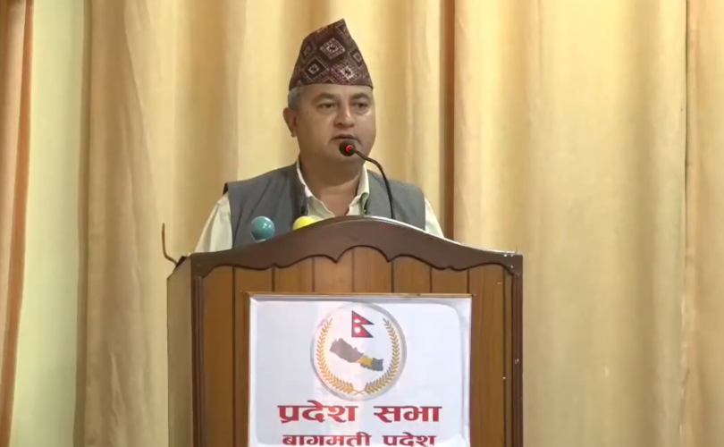 बागमती प्रदेशका मुख्यमन्त्रीले विश्वासको मत लिने कार्यक्रम आजलाई स्थगित
